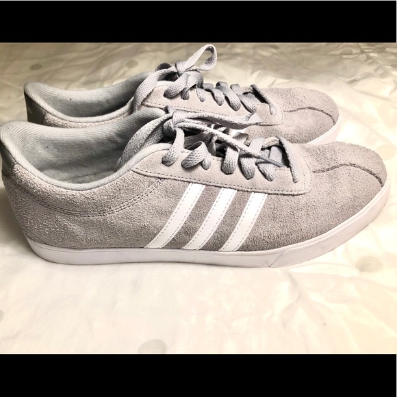 adidas grand court suede sneaker